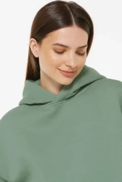 ELY-AS Hoodie Oversized Unisex jade green