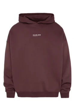 ELY-AS Hoodie Unisex mit Backprint cranberry juice