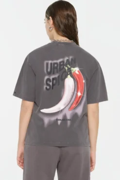 GI-LLY T-Shirt printed asphalt