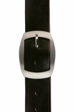 Gürtel aus Leder black | 80