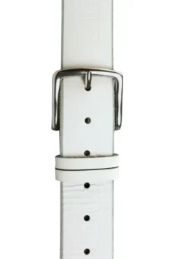 Gürtel mit Used-Optik white