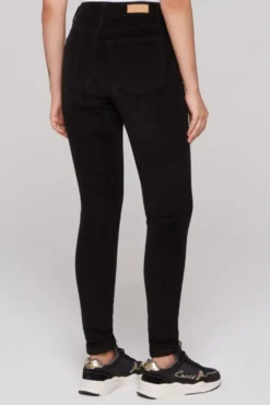 Jeans AL:ICE Slim Fit black corduroy