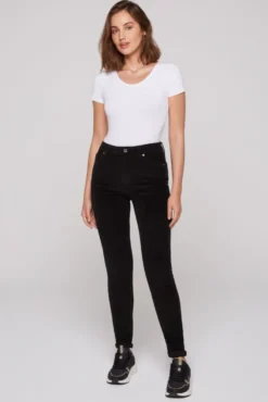 Jeans AL:ICE Slim Fit black corduroy