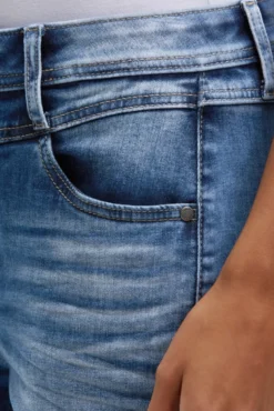 Jeans Bermuda HA:NNI Regular Fit ocean blue