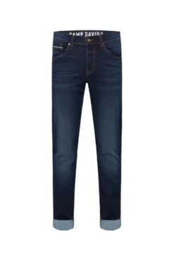Jeans DA:VD Regular Fit dark blue printed