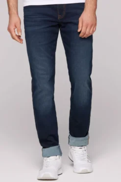 Jeans DA:VD Regular Fit dark blue printed