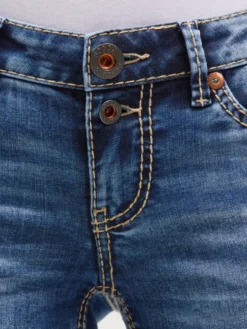 Jeans FI:LO Slim Fit distressed vintage blue