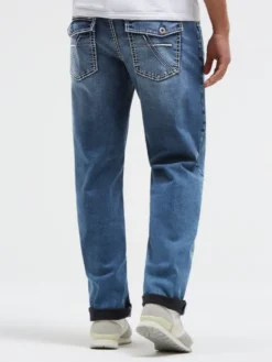 Jeans FRA:NK Comfort Fit black blue used print