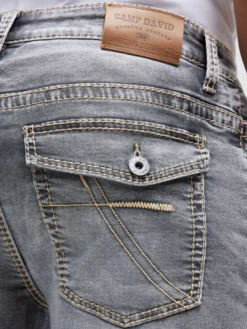 Jeans FRA:NK Comfort Fit light blue grey jogg