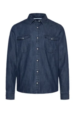 Jeanshemd Regular Fit blue vintage | M