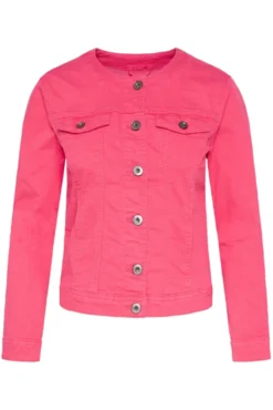 Jeansjacke JE:SSY coral pink | S