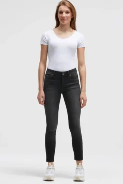 Jeans MI:RA Slim Fit black washed metal | 26