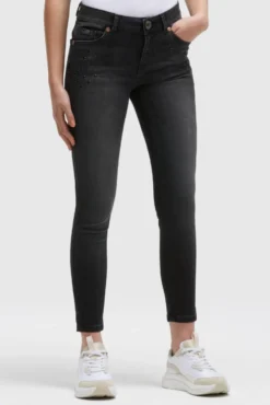 Jeans MI:RA Slim Fit black washed metal | 26