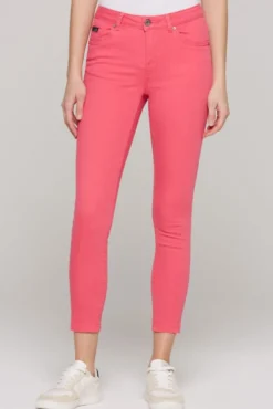 Jeans MI:RA Slim Fit coral pink