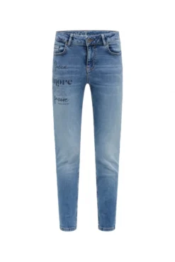 Jeans MI:RA Slim Fit porto blue print