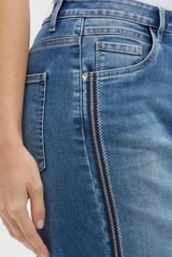 Jeansrock AN:NE dark blue used