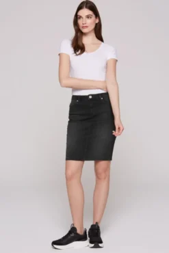 Jeansrock TO:NY black used