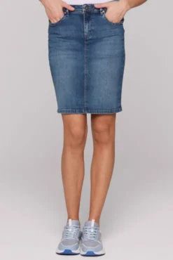Jeansrock TO:NY dark blue used | XXL