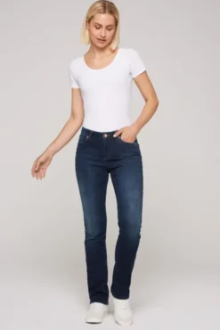 Jeans RO:MY Regular Fit dark indigo jogg