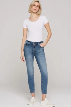 Jeans SU:SI Regular Fit smooth blue