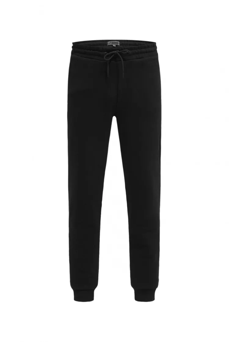 Jogger aus Heavy Jersey mit Twill-Struktur black | S