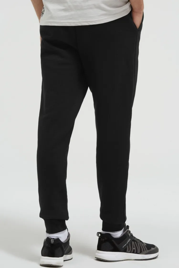 Jogger aus Heavy Jersey mit Twill-Struktur black | S