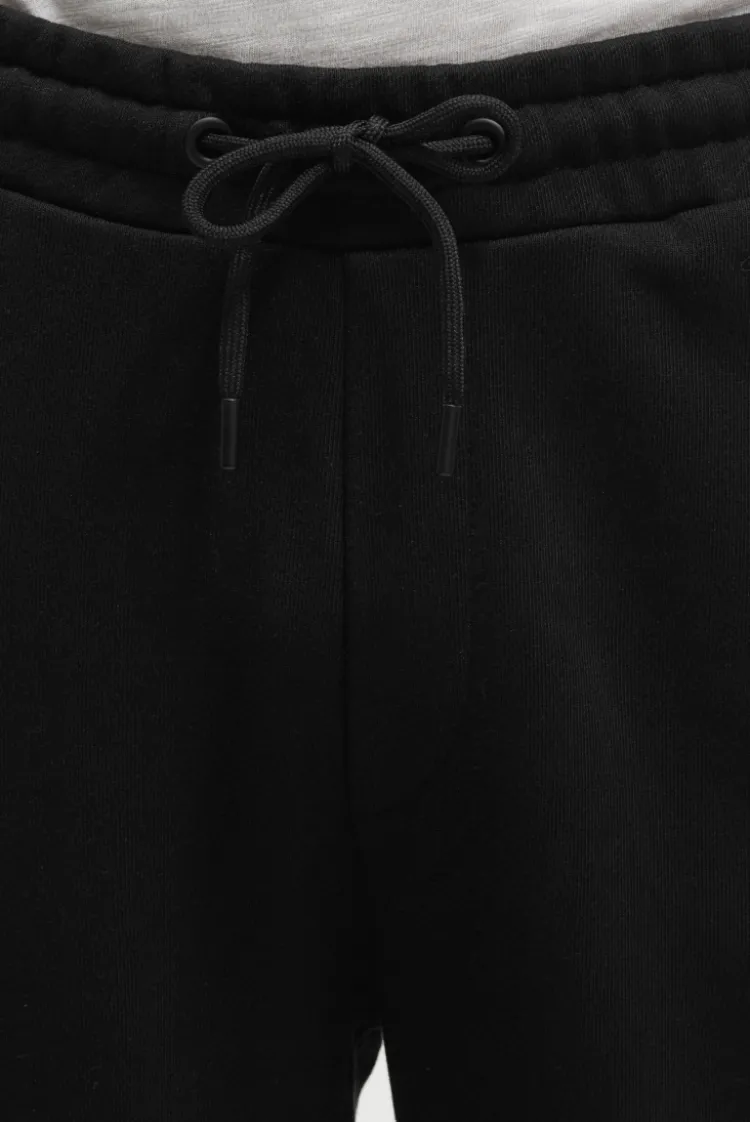 Jogger aus Heavy Jersey mit Twill-Struktur black | S