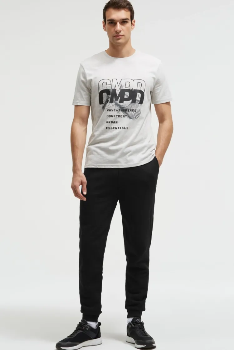 Jogger aus Heavy Jersey mit Twill-Struktur black | S