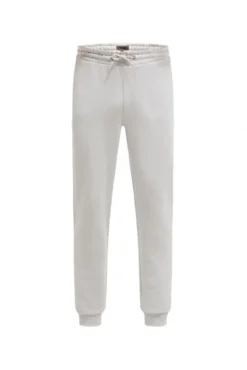 Jogger aus Heavy Jersey mit Twill-Struktur stone