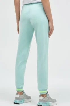 Jogginghose mit Bündchen-Details misty mint