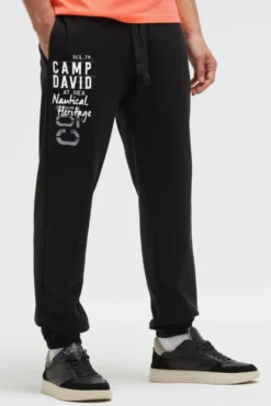 Jogginghose mit Logo Print black | S