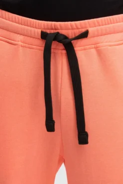 Jogginghose mit Logo Print speed orange neon