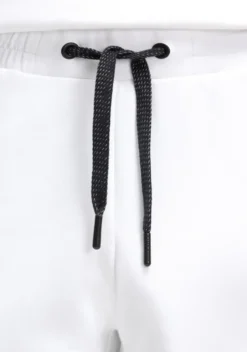 Jogginghose mit Logo-Tapes an den Seiten white