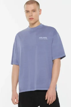 JO-HN T-Shirt Oversized printed violet