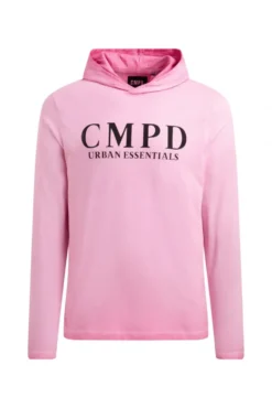 Kapuzenshirt mit CMPD Print summer pink