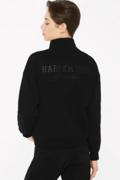 KAY-LA Troyer-Sweatshirt mit Back-Print black