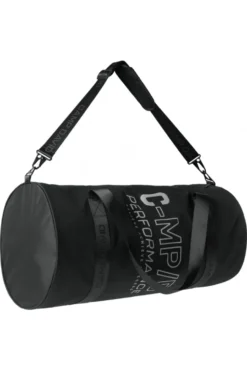 Leichte Sporttasche mit reflektierendem Print black
