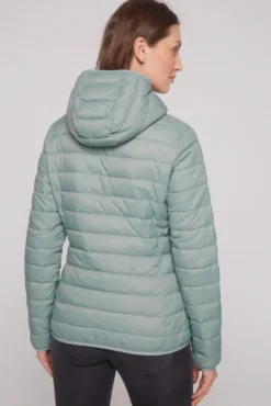 Leichte Steppjacke mit Kapuze frosted lake