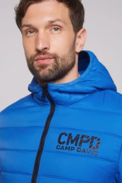 Leichte Steppjacke mit Kapuze flight blue