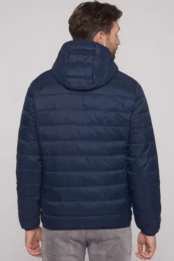 Leichte Steppjacke mit Kapuze blue navy