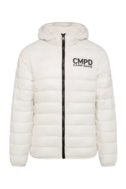 Leichte Steppjacke mit Kapuze kitt