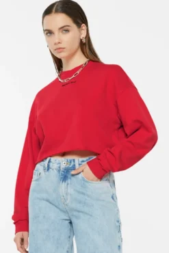 LO-LA Cropped Sweatshirt printed glory