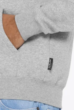MAD-RID Hoodie Jacket grey melange