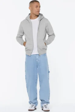 MAD-RID Hoodie Jacket grey melange