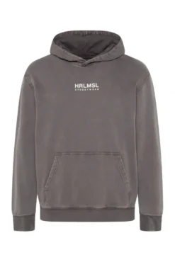 MON-TEL Hoodie printed asphalt