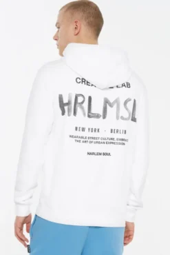 MON-TEL Hoodie Printed opticwhite