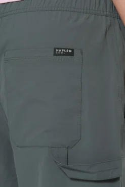 NI-GEL Nylon Shorts dark green
