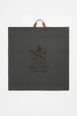 Outdoor Canvas Kissenbezug mit Print granite