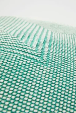 Outdoor Jacquard Kissenbezug cool green