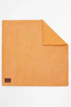 Outdoor Jacquard Kissenbezug tangerine